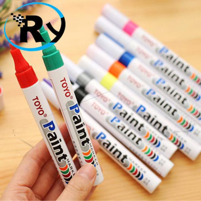 

TERLARIS TOYO SA101 Paint Fix Pen Pro Spidol Ban - Putih