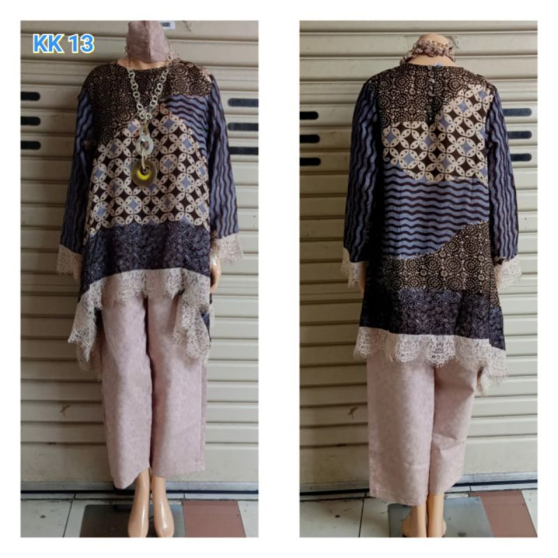 set batik celana terbaru viscose premium