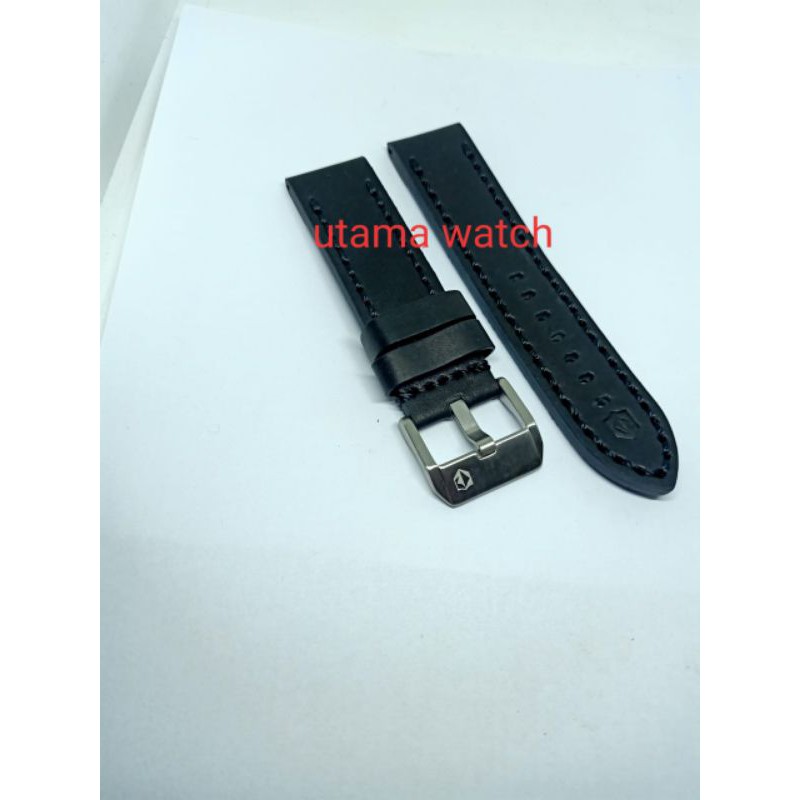 TALI Jam tangan kulit expedition 22mm 24mm hitam coklat Strap tali jam super kuality