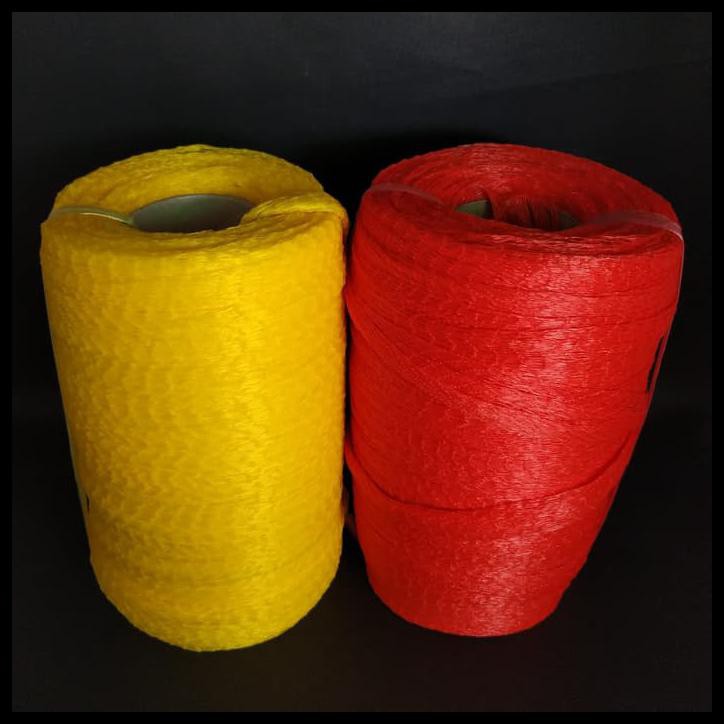KANTONG JARING UNTUK BUAH POLYNET KUNING/ JARING SAYUR, BAWANG, BUAH - MERAH
