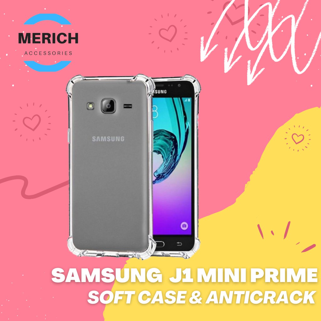 Samsung J1Mini Prime - Anti Crack Case / Anti Crack Samsung / casing hp transparan