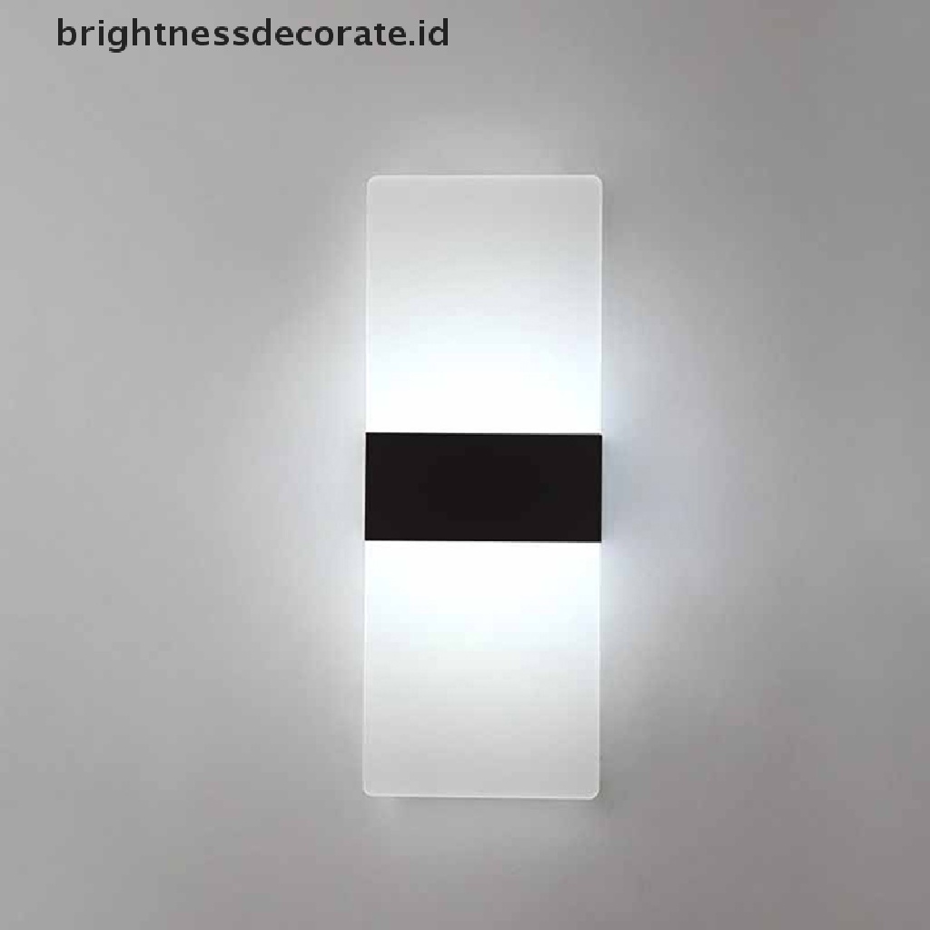 Lampu Dinding Led Bentuk Kubus Untuk Dekorasi Indoor / Outdoor