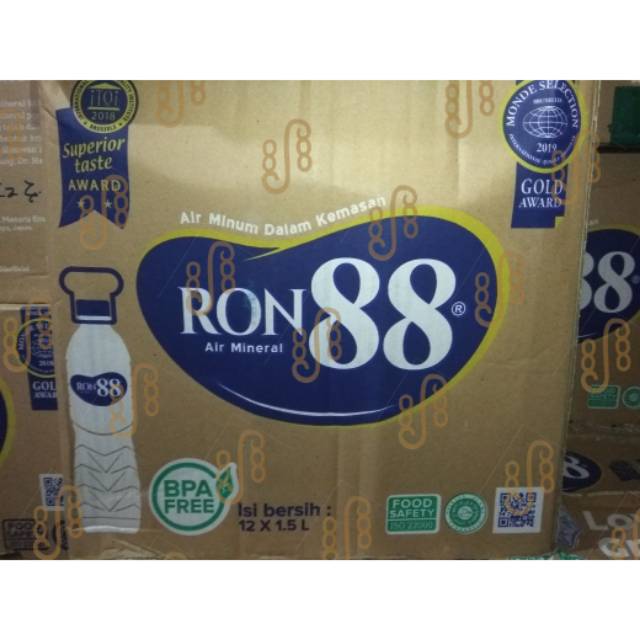 Jual Ron 88 Botol 1500ml - Karton Isi 12 Botol | Shopee Indonesia