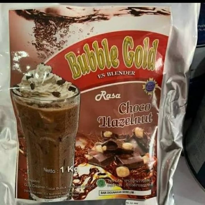 

Ge602Gt Bubble Gold Termurah Choco Hazelnut 1Kg Ds5545101