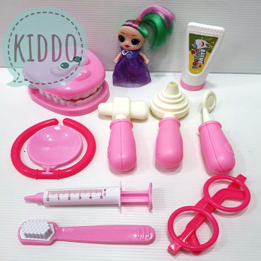 Mainan dokter gigi - LOL dokter set - W