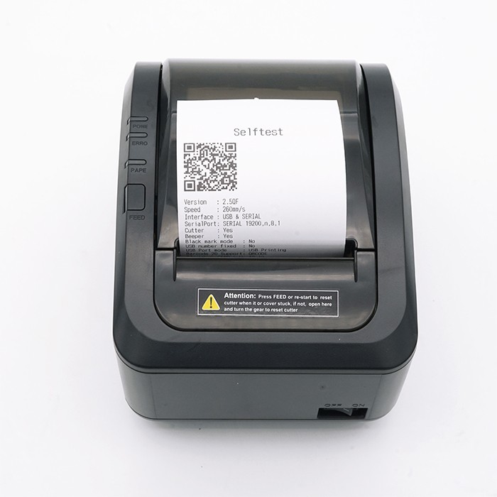 SHARKPOS SP80U PRINTER THERMAL STRUK KASIR PPOB K260 K-260 BI-V80N AUTO CUTTER USB + SERIAL SUPPORT RJ11