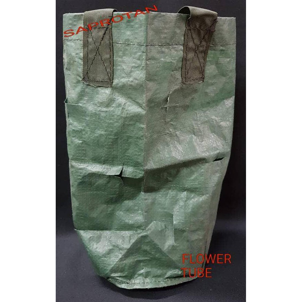 FLOWER TUBE POT GANTUNG TANAMAN BUNGA planter bag NEW