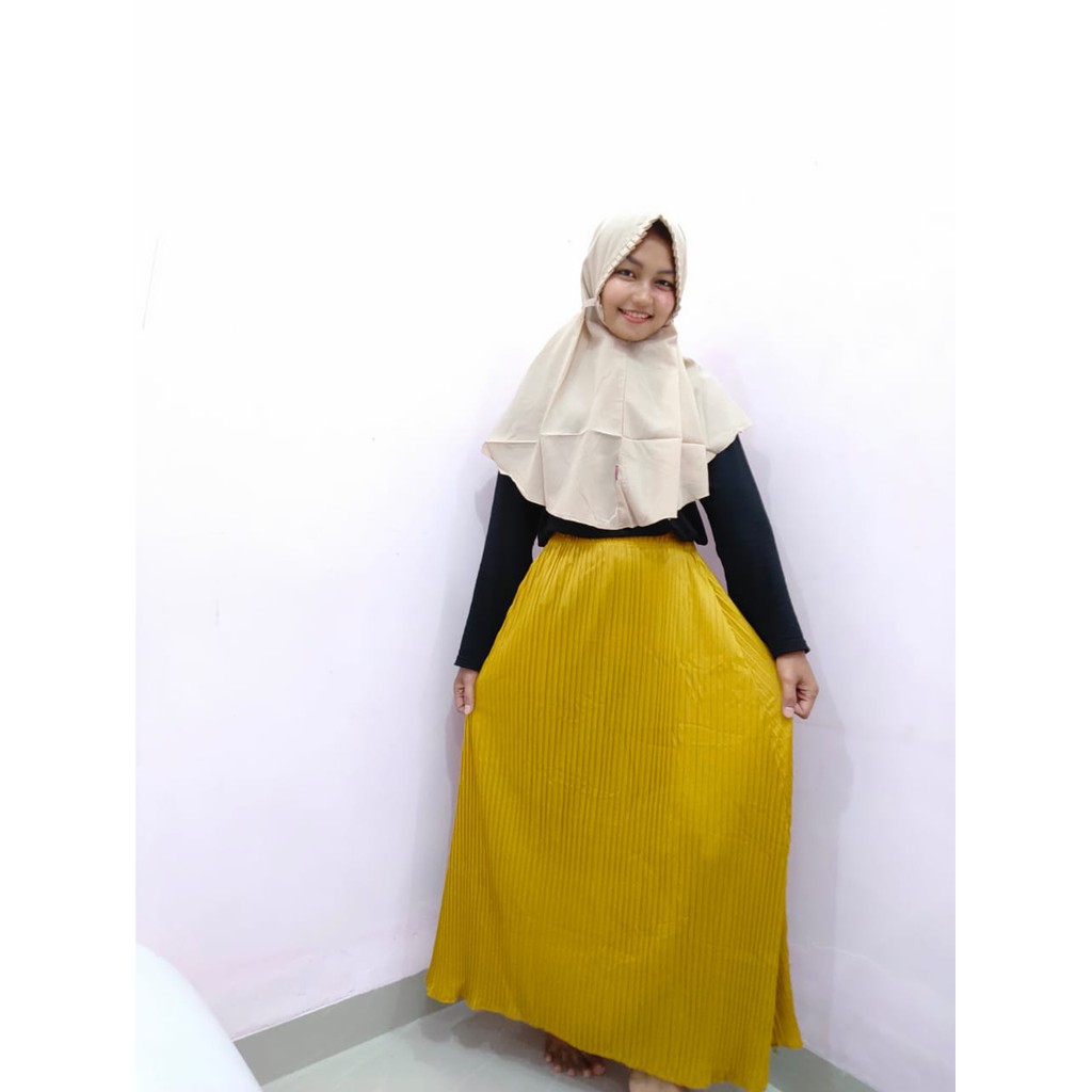 ROK PLISKET/BAWAHAN PLISKET/ROK PLISKET TERMURAH/HARGA GROSIR/GRATIS ONGKIR/COD/@OVAFASHION