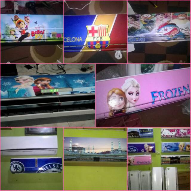 Kipas angin ac split 1,5pk karakter