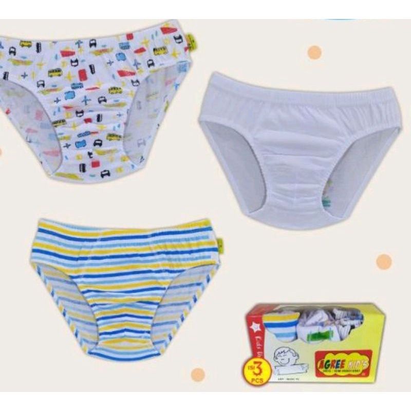 CD AGREE KID'S C15 || CD AGREE ANAK || CELANA DALAM ANAK COWOK