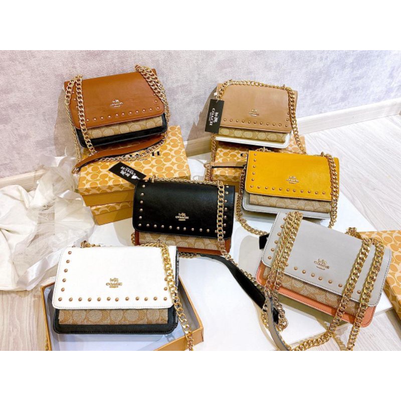 TAS COACH KLARE CROSBODDY KODE SC3 PREMIUM FREE BOX