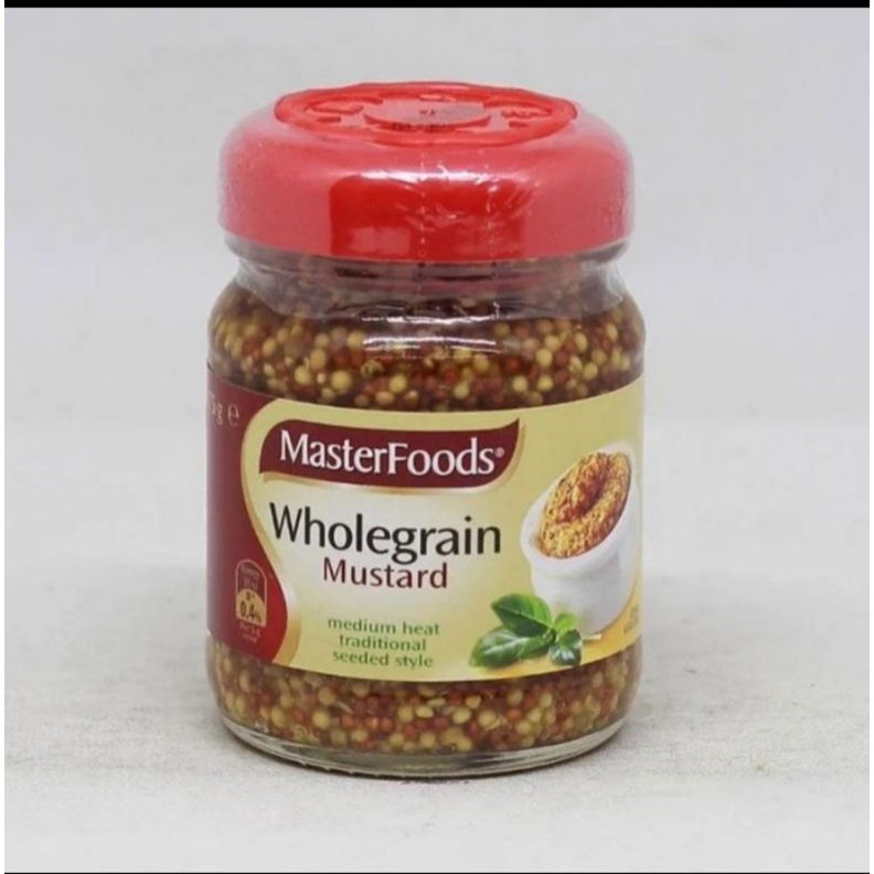 

Masterfoods Wholegrain Mustard 175gr