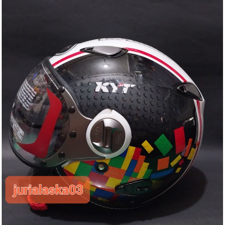 HELM KYT ELSICO #5 LEGO | HELM HALF FACE TERLARIS