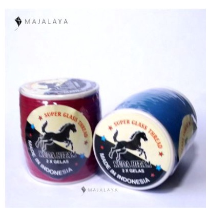 Senar Gelasan Layangan Aduan KUDA HITAM