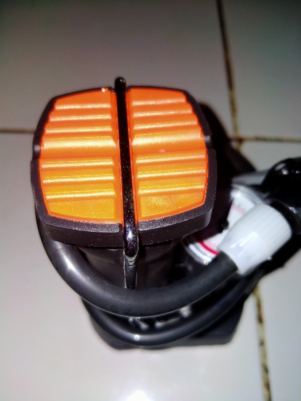 `fl00r` Pompa Sepeda Portable | Pompa Angin Injak/pompa Ban Motor Serbaguna Honor High Pressure [*]