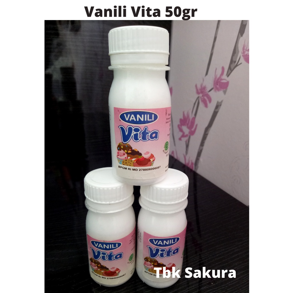 

vanili vita 50gr BOTOL / Vanili Bubuk