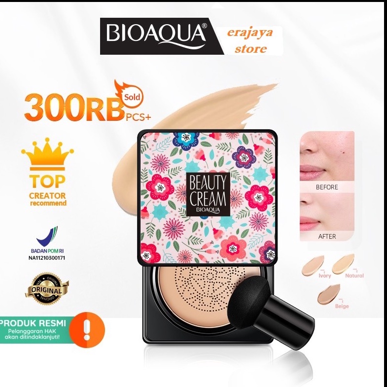 BIOAQUA bb cushion whitening Beauty cream BPOM