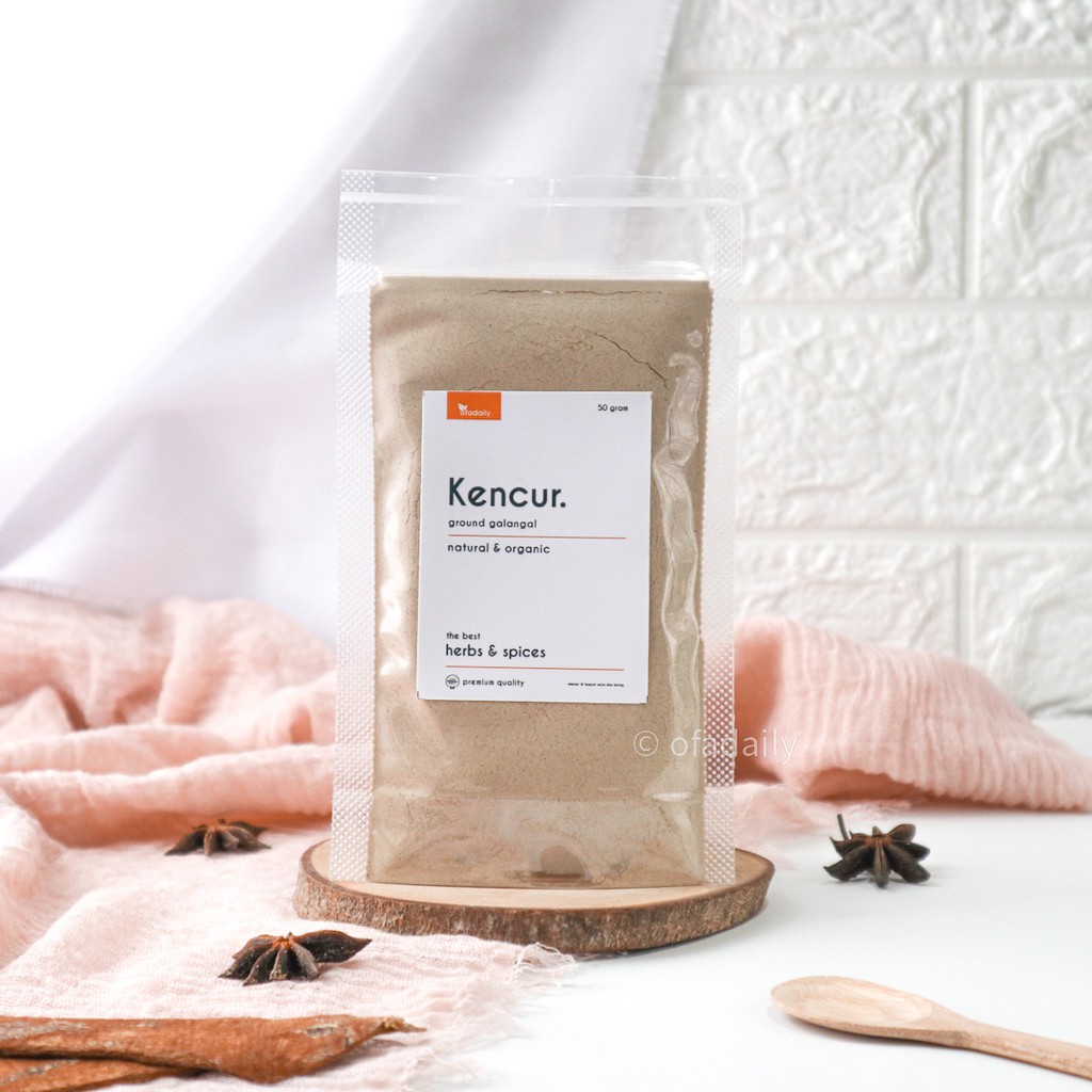 

Kencur bubuk / ground galangal Rempah JSR Herbal superfood harga hemat - ofadaily