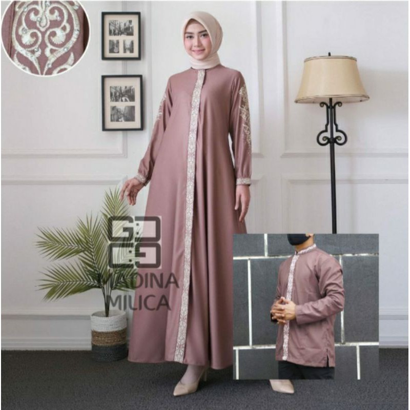 (COD)GAMIS COUPLE TOYOBO/GAMIS PESTA MEWAH COUPLE