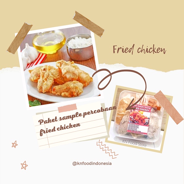 

TEPUNG DAN BUMBU PAKET PERCOBAAN FRIED CHICKEN