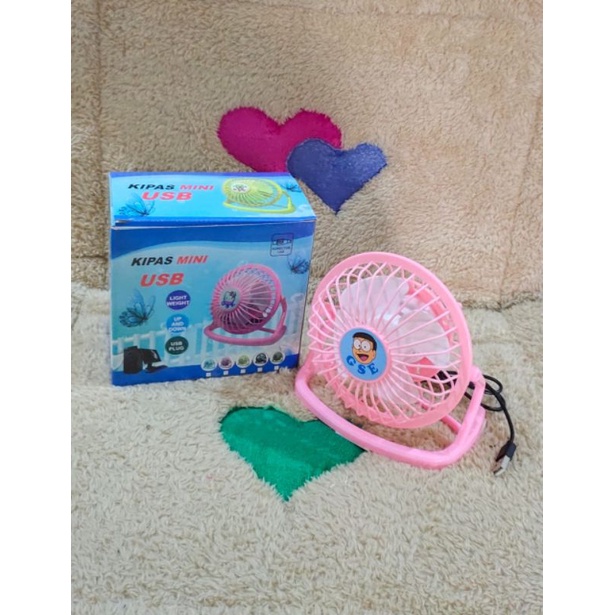 Kipas Angin Portable / Kipas Angin USB / Kipas Angin Mini / Mini Fan / Kipas USB⭐ ICM⭐