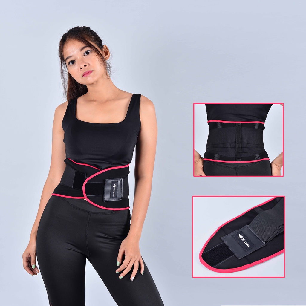 KORSET PELANGSING SLIMMING BELT HOT SHAPER HOT BELT POWER KORSET WANITA - KMCR NEXT LEVEL