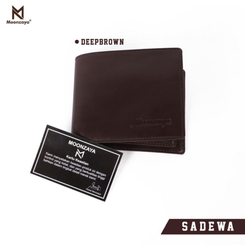 Dompet Sadewa bahan kulit sapi original  brand Moonzaya