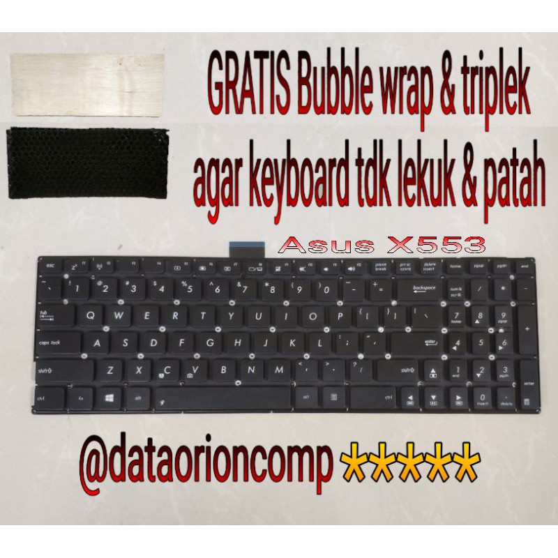 KEYBOARD ASUS X553 X553M X553MA K553M K553MA K553 X555 READY STOK