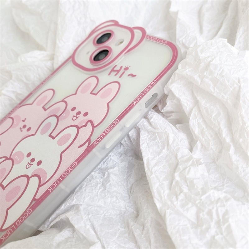 Casing Soft Case Silikon Transparan Untuk iPhone 14 13 12 11 Pro Max X Xr Xs Max SE 8 7 6 6s Plus