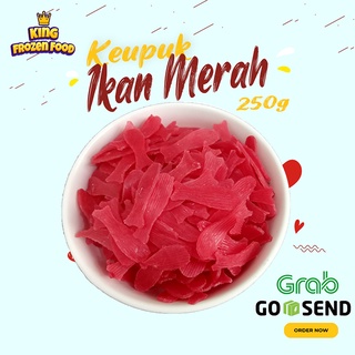 Kerupuk Bentuk Ikan Merah 250g