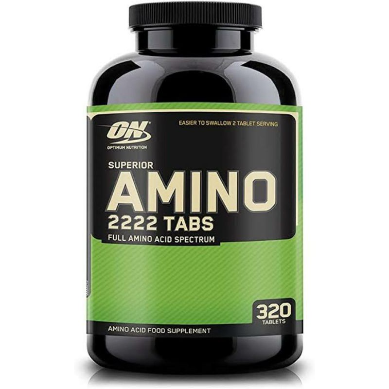 ON Amino 2222 320 Tablet non humabolic amino tab 500 Optimum nutrition amino 2222