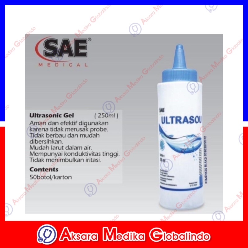 SAE Ultrasound Gel 250ml