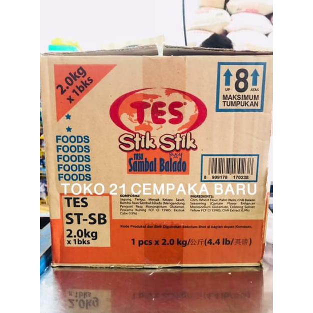 

Tes Stik Jagung Rasa Sambal Balado 1 Karton | Stick Corn Murah Promo