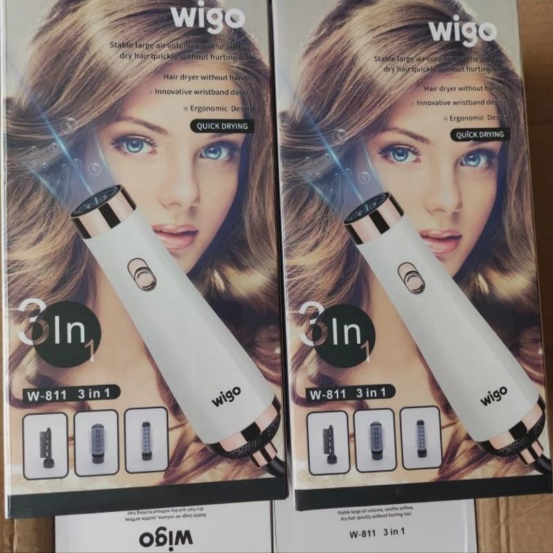 Hairdryer Hair Dryer Wigo W 811 3 in 1 DENGAN SISIR PENGERING RAMBUT ORIGINAL