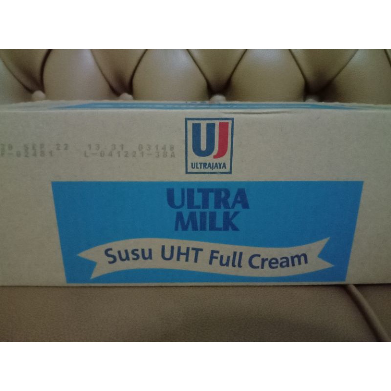 

susu ultra full cream 200 ml perpack isi 24