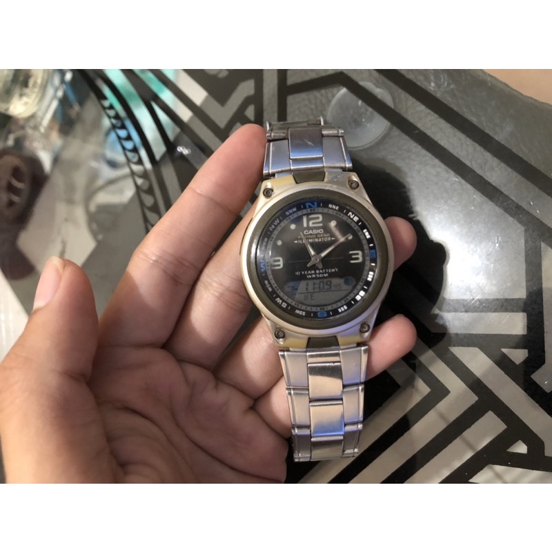 casio aw82 fishing gear second original