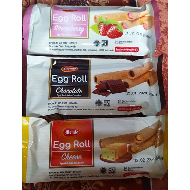 

Murah egg roll Monde