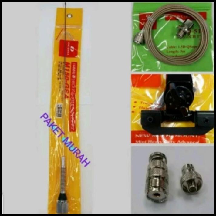 Antena Ht Mobil Komplit Tinggal Pasang