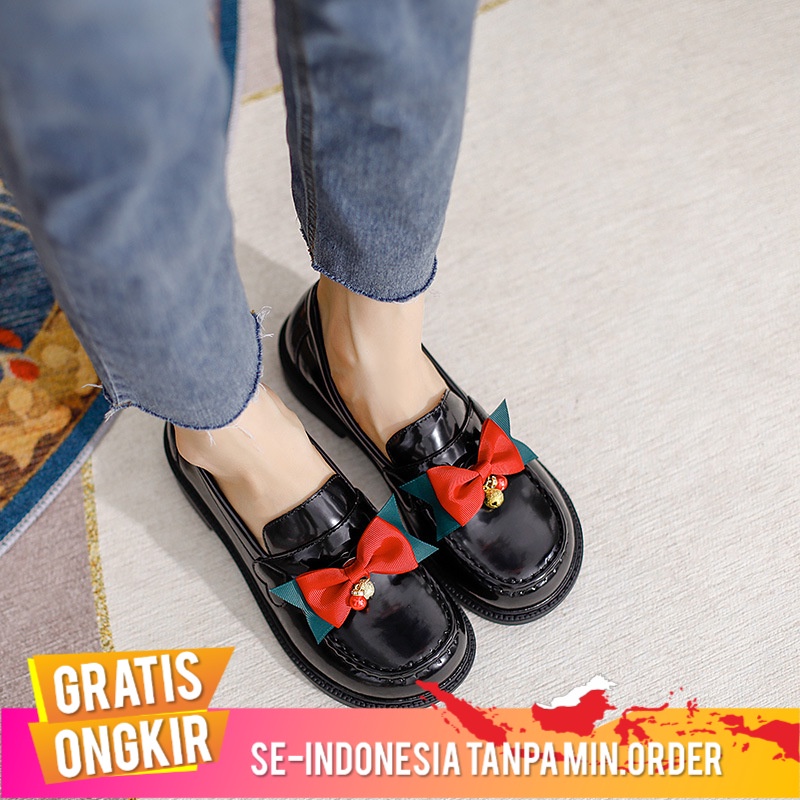 Sepatu Wanita JK Seragam Sepatu 2022 Kulit sepatu Wanita Hits