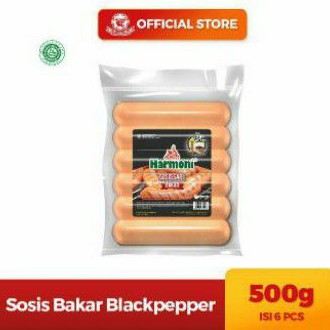 

harmoni sosis sapi bakar blackpepper 500g