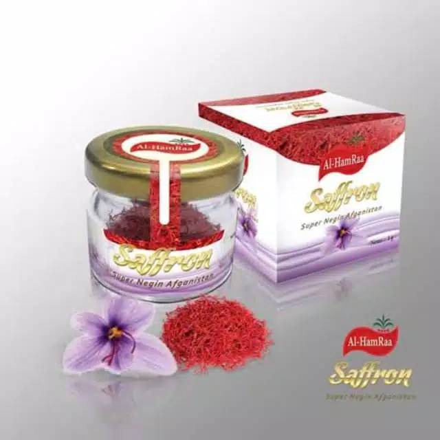 

Saffron negin asli afganistan original 1 gram