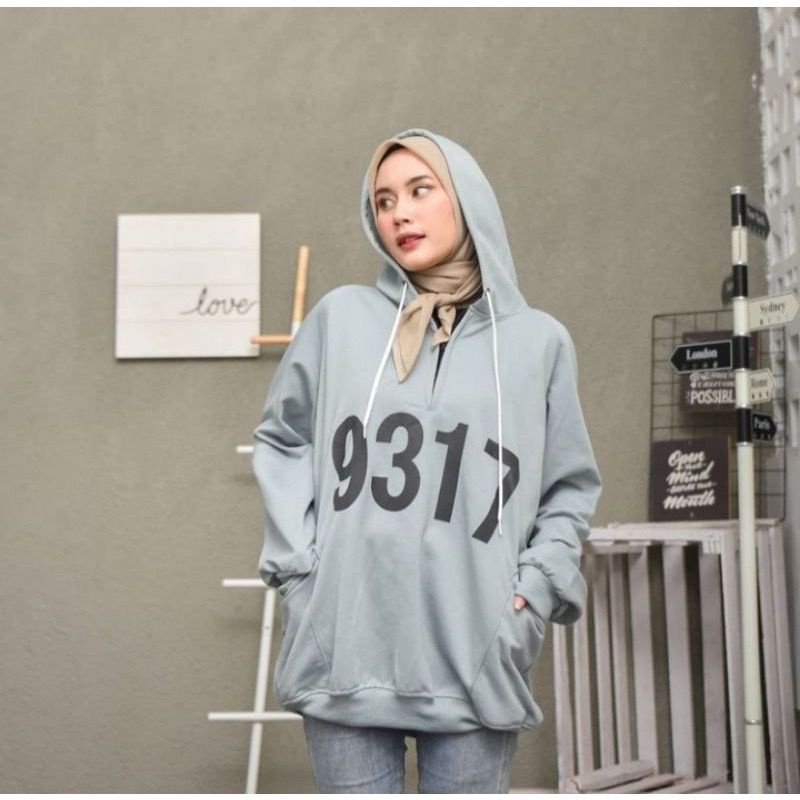 [COD[ Sweater Wanita Oversize  9317 XXL LD 130