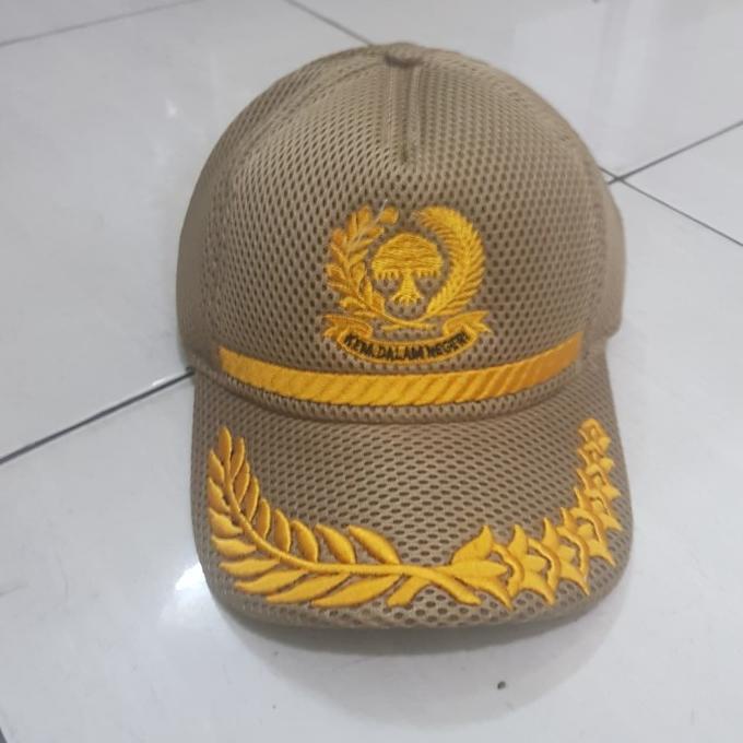 Topi Jaring Korpri Pamen|Topi Jaring Korpri Padi Kapas|Topi Korpri|PNS TERGOKIL