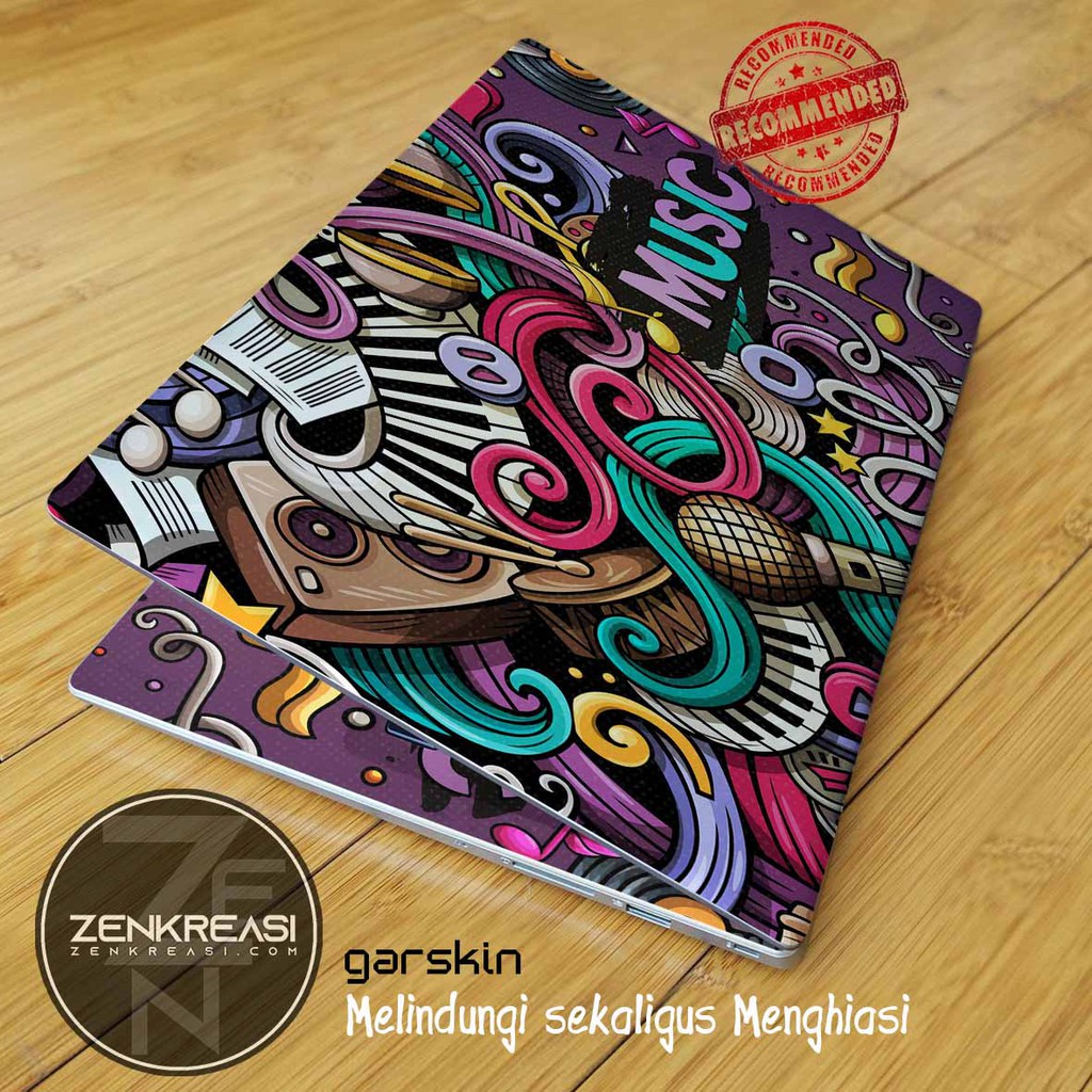 Garskin Laptop | Skin Laptop Musik