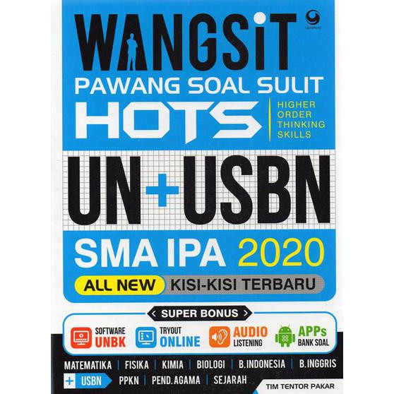 Buku Terlaris Wangsit Pawang Soal Sulit UN + USBN 2020 (100% Original )-3