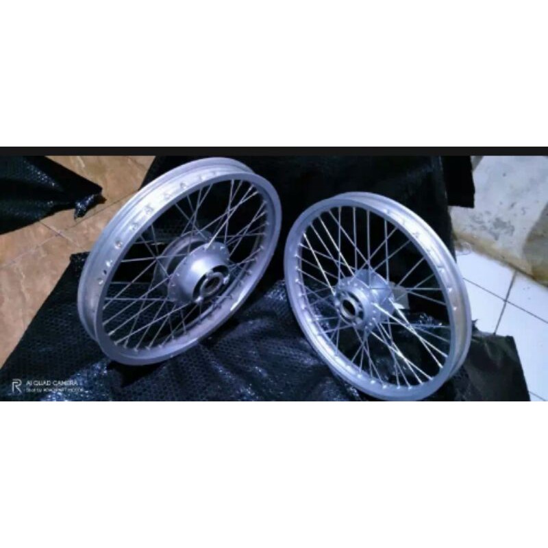 Velg variasi depan belakang Satria fu - Second