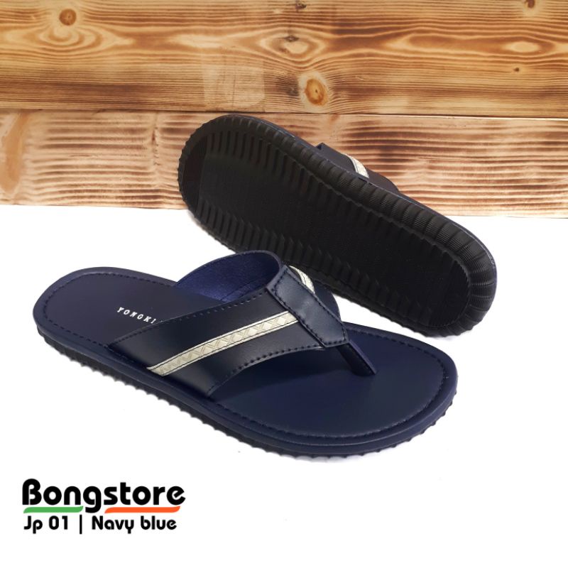 Sandal Pria Casual Yongki komaladi Sandal Pria Jepit Yongki komaladi original terbaru