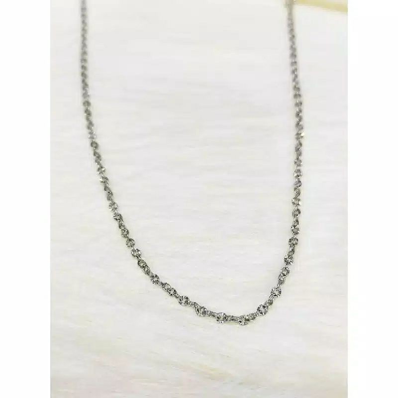 Fourfashion Kalung Nori Motif Warna Silver