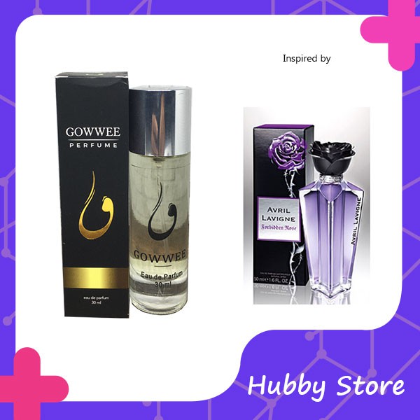 Gowwee Parfum Avril Lavigne Forbidden Rose - Inspired - Parfume Minyak Wangi Wanita Botol Spray