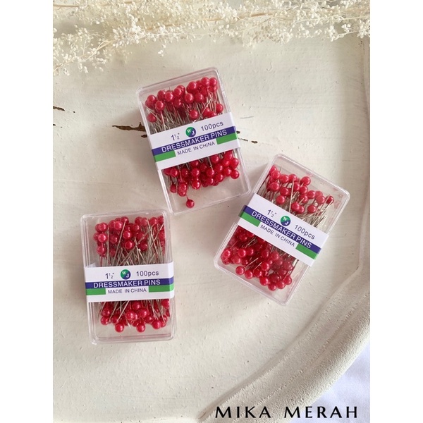 [ PER PACK ISI 100 PCS ] JARUM PENTUL / PENITI HIJAB